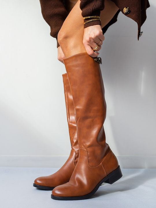 Damenstiefel Tabac Braun