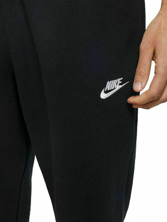 Nike M NSW Club Παντελόνι Φόρμας με Λάστιχο Μαύρο