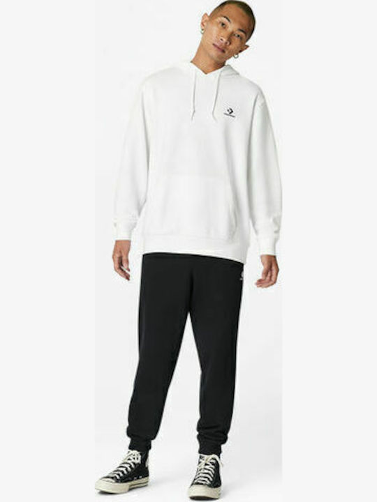 Star Chevron Sweatpants with Elastic Black