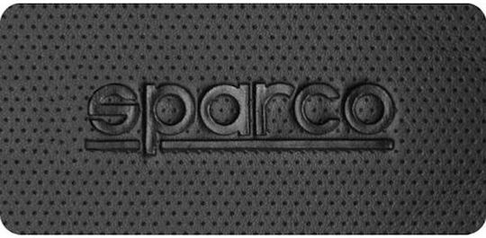 Sparco Κάλυμμα Τιμονιού Αυτοκινήτου Medium με Διάμετρο 38εκ. Συνθετικό Μαύρο