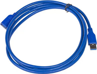 Akyga USB 3.0 Кабел USB-A мъжки - USB-A женски Син 3м AK-USB-10