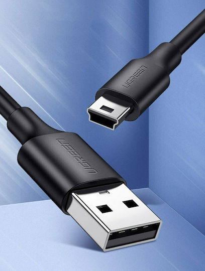 Ugreen USB 2.0 Kabel USB-A-Stecker - Mini-USB-A-Stecker Schwarz 2m 30472