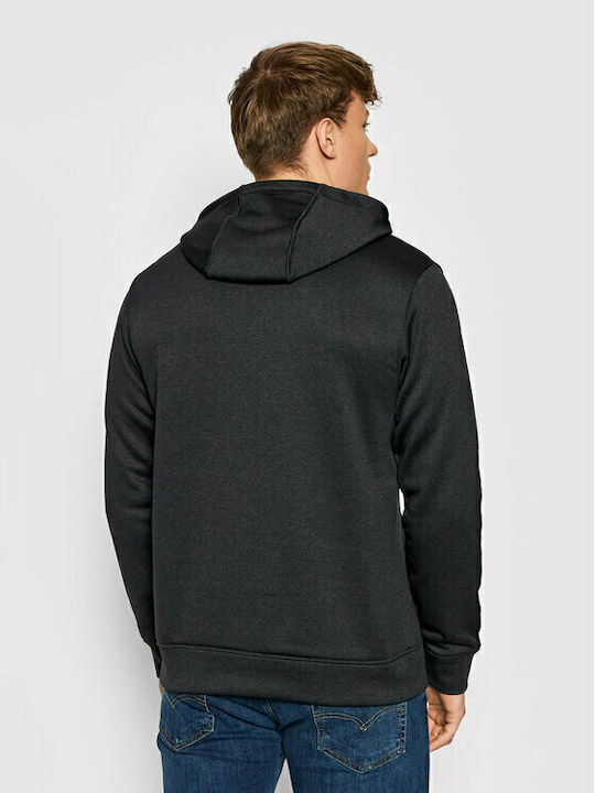 Burton Herren Sweatshirt mit Kapuze und Taschen Schwarz