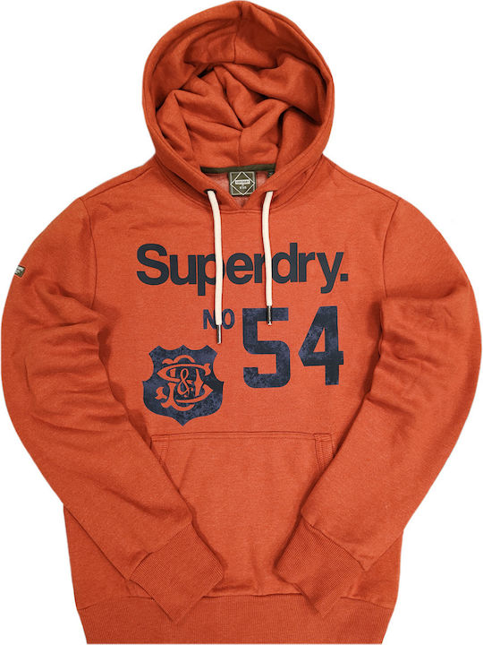 Sweatshirt mit Kapuze Orange