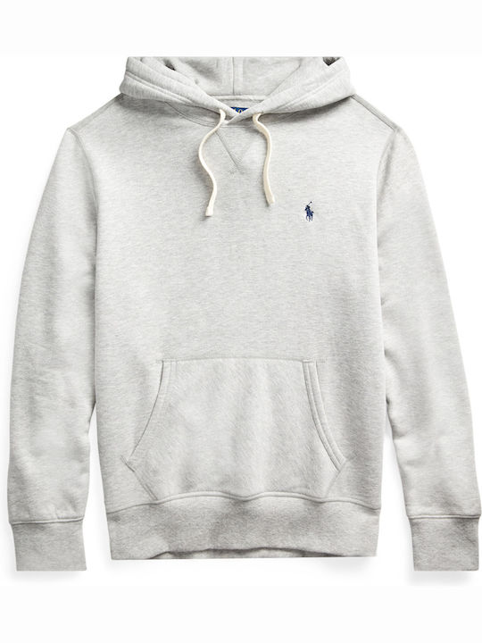 Sweatshirt Fleece with Hood Gray