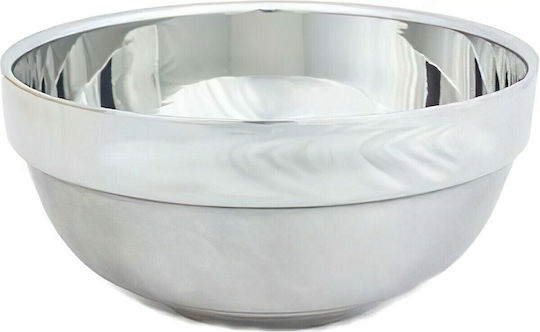 Bluebeards Revenge Stainless Steel Silver Shaving Bowl