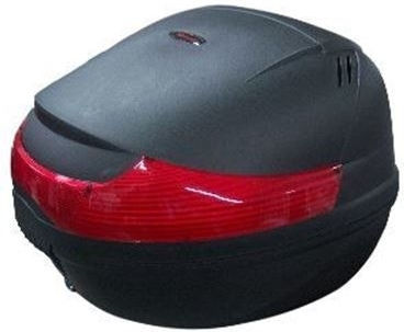 Maximus Maximus MX37 Μπαγκαζιέρα Μοτοσυκλέτας 33lt Μαύρη