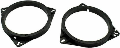 Connects2 Speaker Ring Car Front 165mm Toyota 4-Runner / Auris / Corolla / Matrix / Sienna / Tacoma / Yaris 2pcs