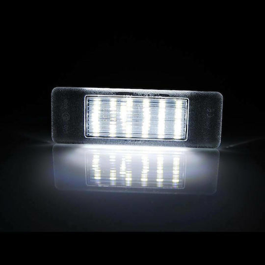 Vinstar License Plate Lights Led 12V for Citroen C2 / C3 / C4 / C5 / C6 Peugeot 1007 / 106 / 207 / 3008 / 307 / 308 / 4008 / 406 / 407 / 508 2pcs