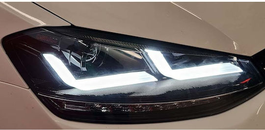 Osram Μπροστινά Φανάρια Led για Volkswagen Golf 7 με Φώτα Ημέρας DRL 2012-2017 2τμχ