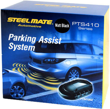 Steelmate Car Parking System with Buzzer and 4 Sensors 16mm in Black Colour