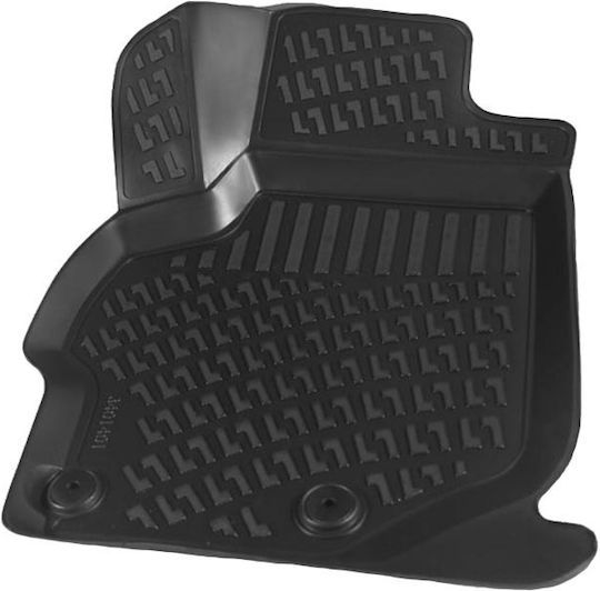 Rizline Set of Front and Rear Mats 4pcs Tray Type for Peugeot 3008 / 4008 / 5008 Citroen C4 Picasso 2008-2016 Black