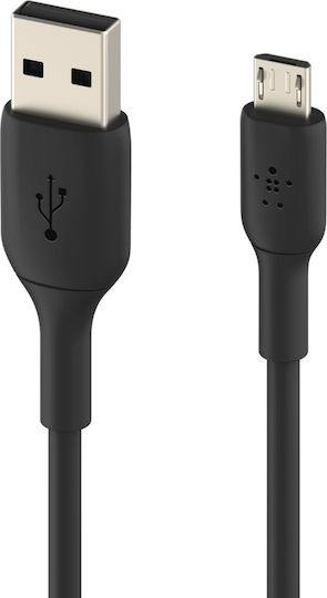 Belkin Boost Charge Редовна USB 2.0 до микро USB кабел Черен 1м (CAB005bt1MBK) 1бр