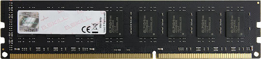 G.Skill Value DDR3 with Module 1x8GB and Speed 1600 for Desktop