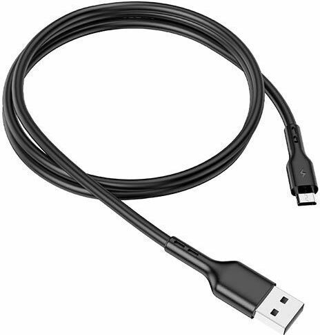 Lamtech Regular USB 2.0 to micro USB Cable Γκρι 2m (LAM440962)
