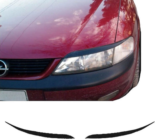 Motordrome Front Headlight Eyebrows for Opel Vectra B 95-02