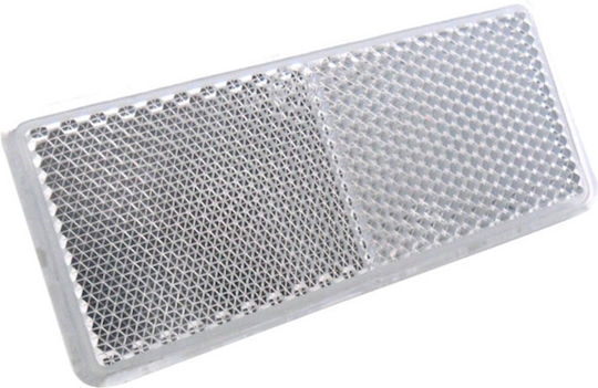 Auto Gs Reflector camion Dreptunghi reflectorizant 105x55mm alb 26104103 39035