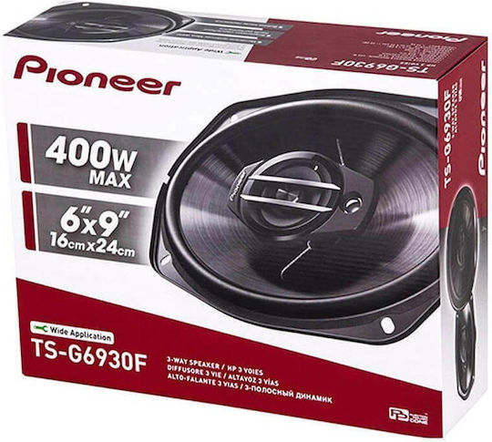 Pioneer Set Boxe Auto 6x9" cu 45W RMS (3 căi)