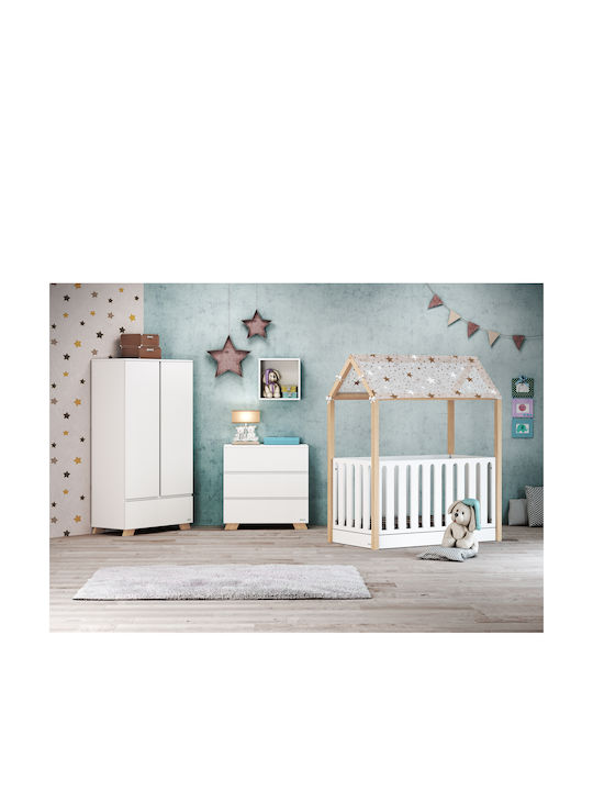 Casababy Κούνια Montessori La Maison Λευκή