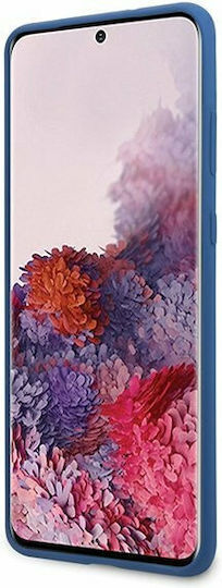 U.S. Polo Assn. Silicone Collection Back Cover Silicon Albastru marin (Galaxy S20)