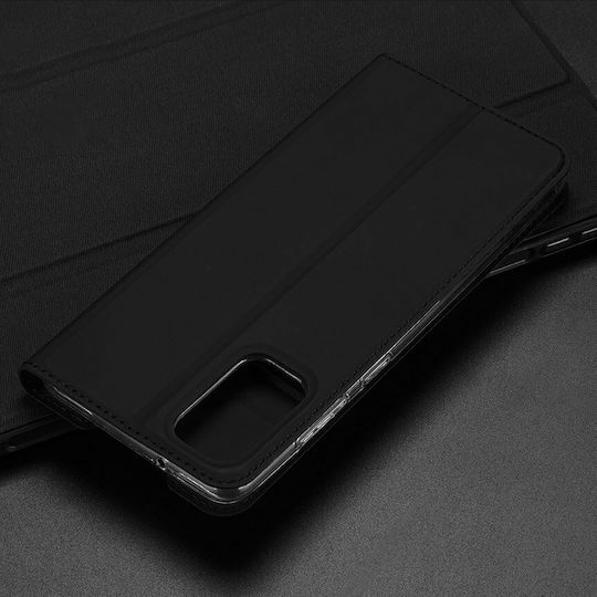 Dux Ducis Skin Pro Book Synthetic Leather Black (Galaxy S20)