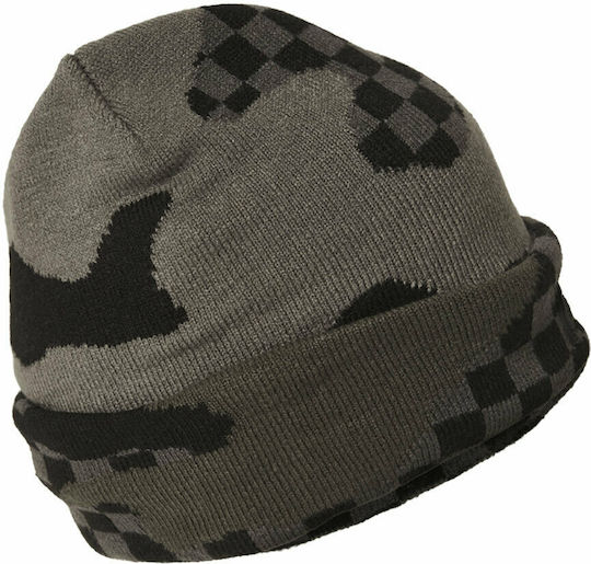 3am Never Sleep Beanie Beanie Knitted in Gray color