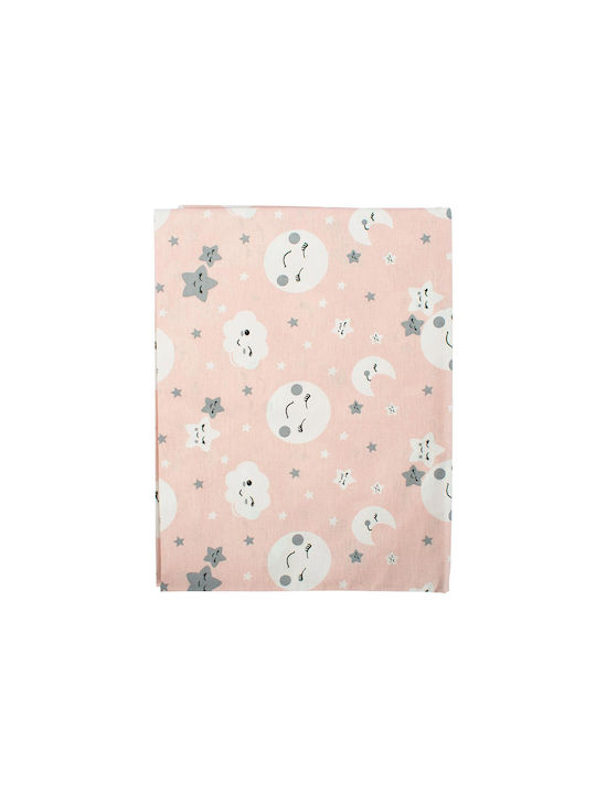 Dimcol Baby Bettbezug Smile 82 Coral 120x160cm.