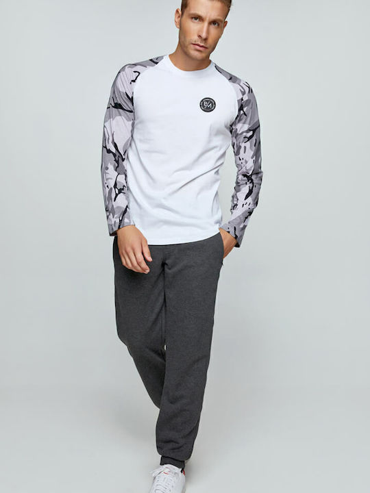 Sweatpants with Elastic Charcoal