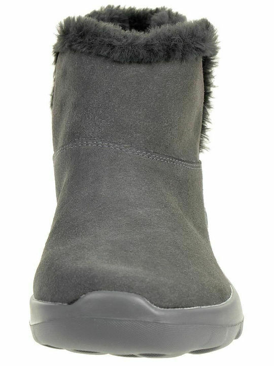 On The Go Joy Ghete Dama Ankle Boots cu Platformă și GăMană Charcoral