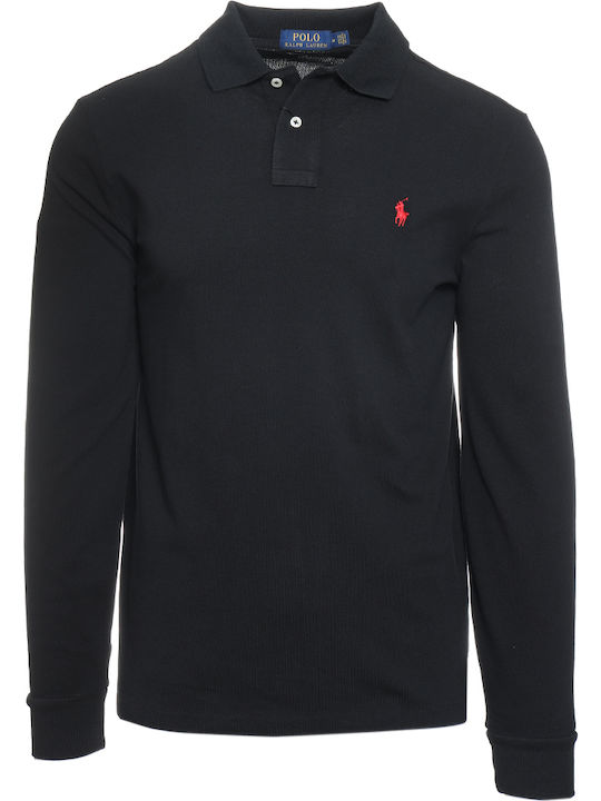 Polo Μπλούζα Κοντομάνικη Μαύρη