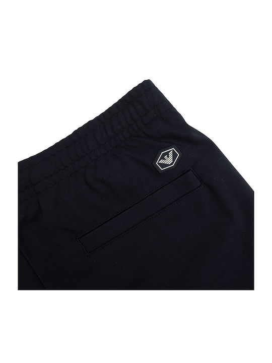 Sweatpants with Elastic Navy Blue