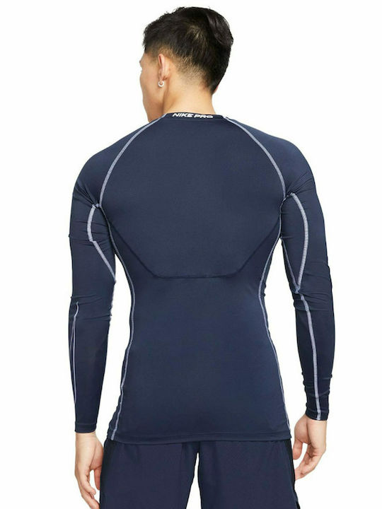 Pro Dri-fit Dri-Fit Long Sleeve Athletic Blouse Obsidian