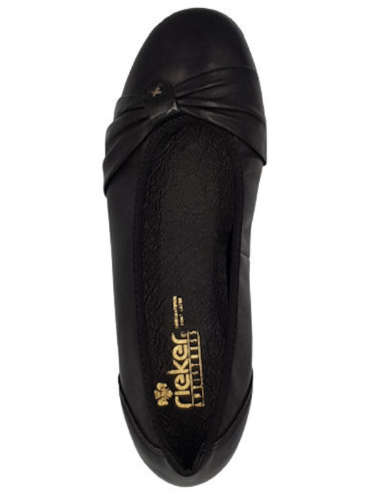 Anatomic Leather Ballerinas Black