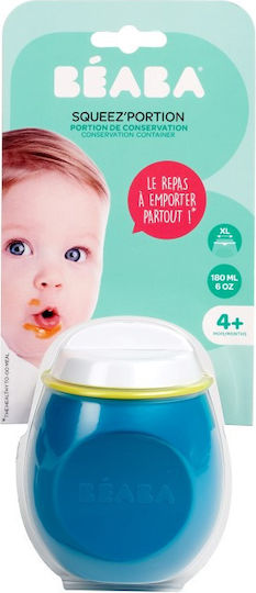 Beaba Εκπαιδευτικό Ποτηράκι Babysquez 2 σε 1 Blue