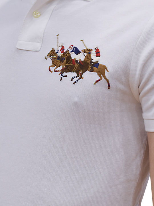 Polo T-shirt Λευκό