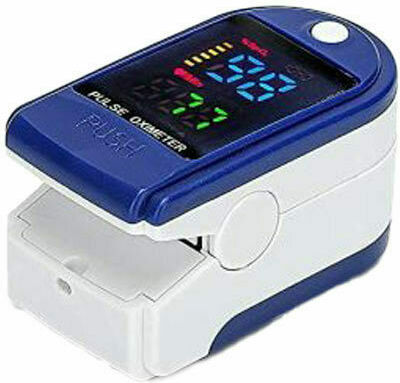 Lamtech Fingertip Pulse Oximeter Blue