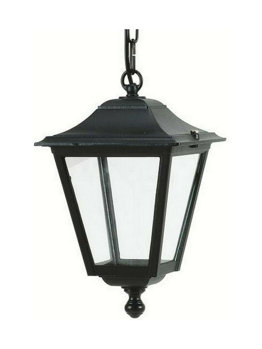 Lido Outdoor Hanging Ceiling Light E27 in Black Color 102195