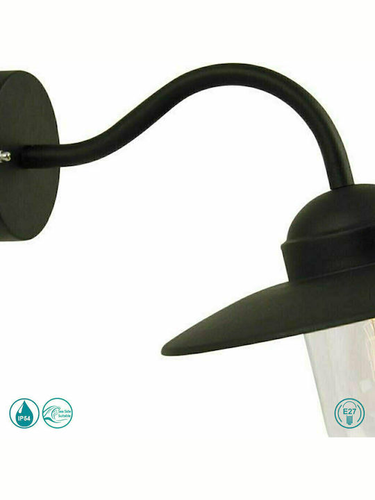 Nordlux Luxembourg Wall-Mounted Outdoor Hat Light E27 IP54 42x11εκ.