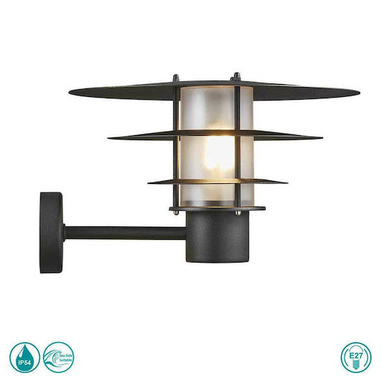 Nordlux Bastia 35 Lumină de exterior cu abajur montată pe perete E27 IP54 38.6x24.3εκ.