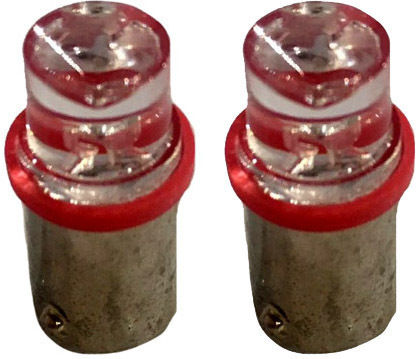 FK Λάμπες Αυτοκινήτου BA9S / T4W LED Κόκκινο 12V 2τμχ