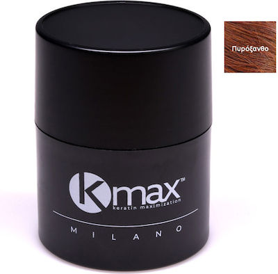 Kmax Milano Hair Building Fibers with Keratin Hair Fibers Travel Πυρόξανθο 5gr