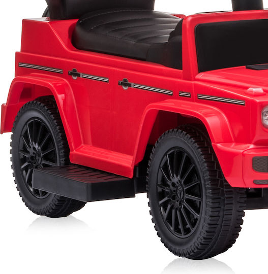 Lorelli Mercedes-Benz G350D Baby Push Walker with Parental Handle for 12+ Months Red