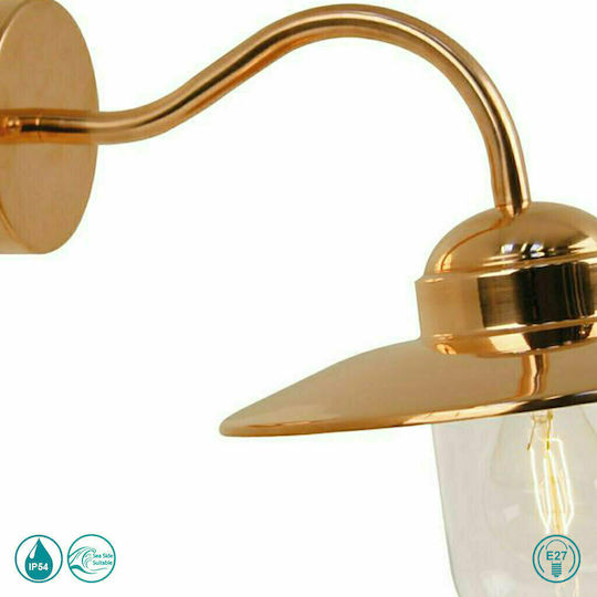 Nordlux Luxembourg Wall-Mounted Outdoor Hat Light E27 IP54 42x11εκ.