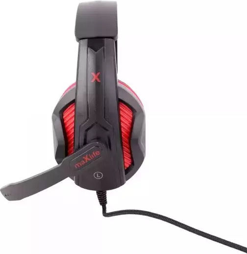 Maxlife MXGH-100 Über Ohr Gaming-Headset mit Verbindung 2x3,5mm Schwarz