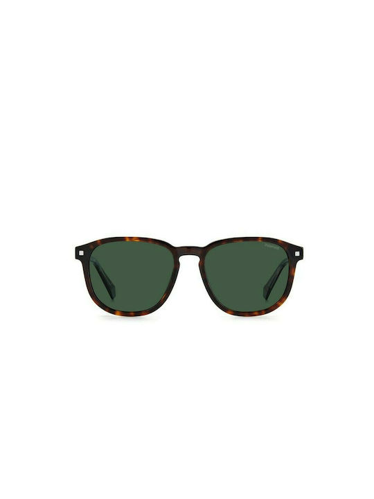 Polaroid Sonnenbrillen mit Braun Schildkröte Rahmen und Grün Polarisiert Linse PLD4117/G/S/X 086/UC