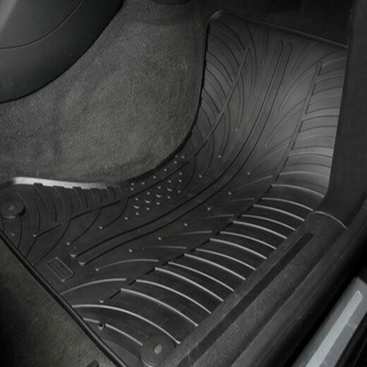 Gledring Set of Front and Rear Mats 4pcs Tray Type for Peugeot 108 Citroen C1 2014+ Black