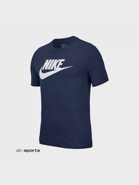 Nike Icon Futura Men's T-shirt Navy Blue