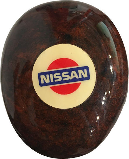 Auto Gs Πόμολο Ταχυτήτων Nissan Ξύλινο Καφέ