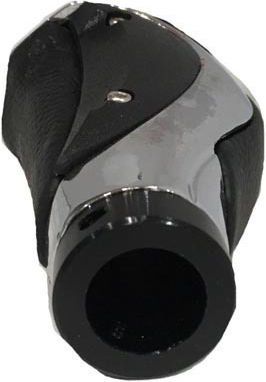 Auto Gs Ovaler Schaltknauf Universal Schwarz