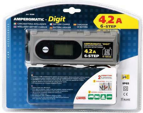 Lampa Amperomatic Batterieladegerät Für Auto & Motorrad 6/12V
